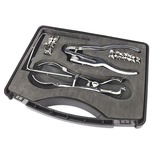 Rubber Dam Insulation Kit with Arch Frame, Clamps, and 2 Forceps