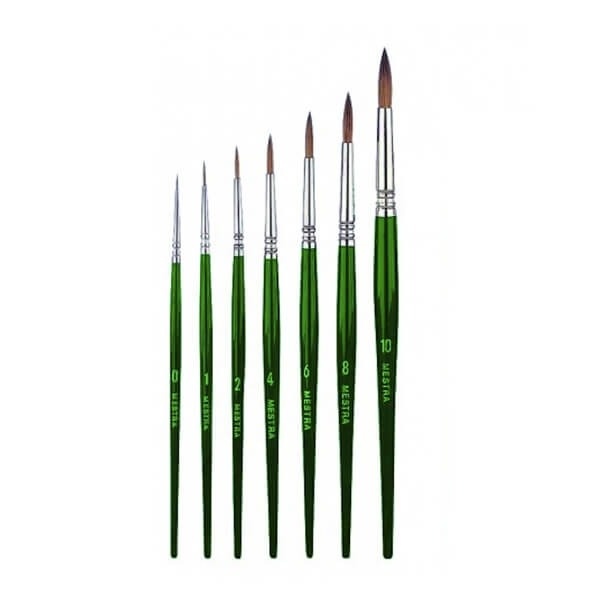 Marta Kolinsky Plastic Hair Brush with Rounded Tip