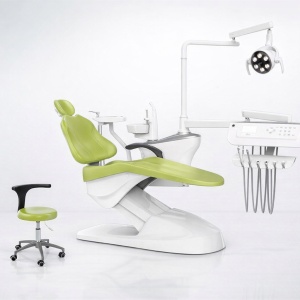 Dental Treatment Chair Unit with LED Sensor Light