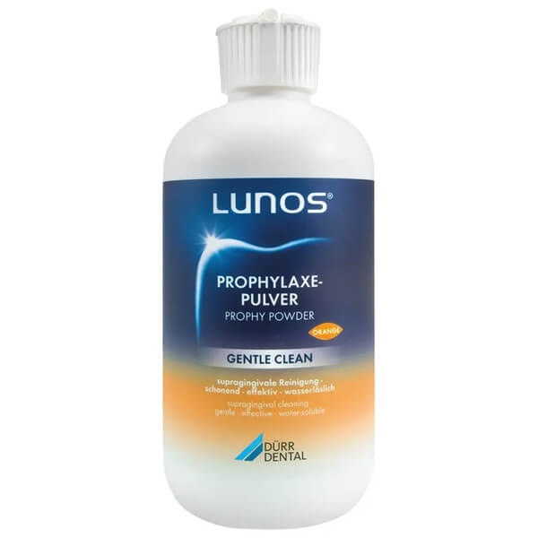 Lunos GentleClean Prophylactic Powder for Supragingival Cleaning 4x180g