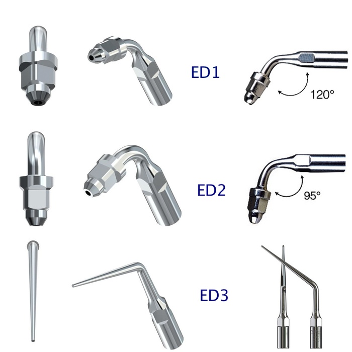 ED Endo Diamond Ultrasound Tips Compatible with Satelec Handpieces