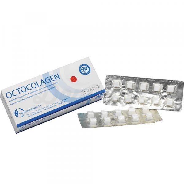 Octocolagen Hemostatic Sponges – Pack of 40