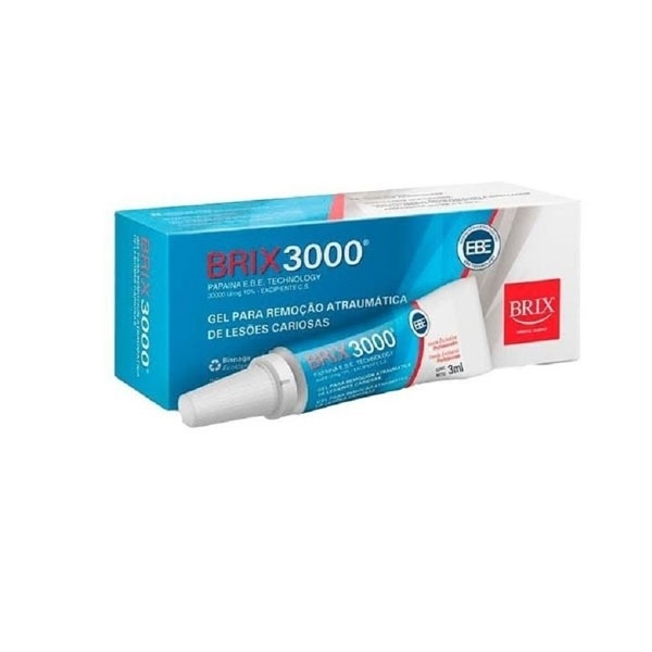 BRIX3000: Enzymatic Tooth Decay Remover Gel (3 ml tube)
