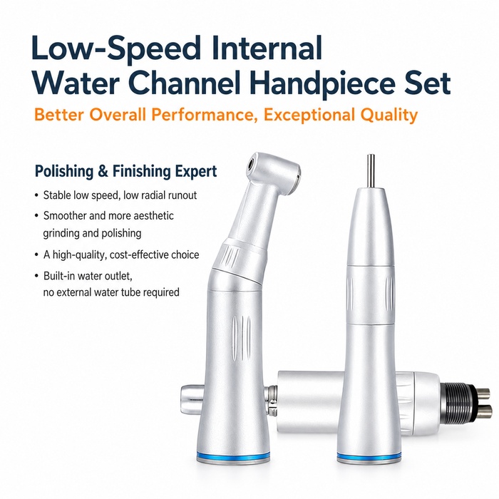 Low speed internal handpiece set