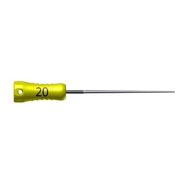 NiTi Flat Tip Pluggers for Vertical Sealing, 25 mm (6 pcs)