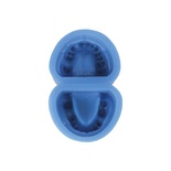 Silicone Mold for Edentulous Dental Prostheses Model Base Former