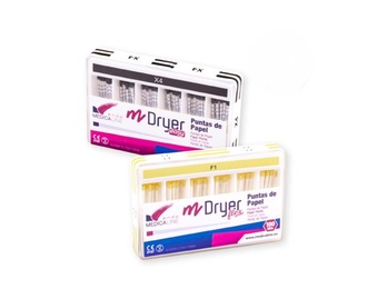 m-Dryer Easy: Vârfuri de hârtie endodontice, 100 bucăți