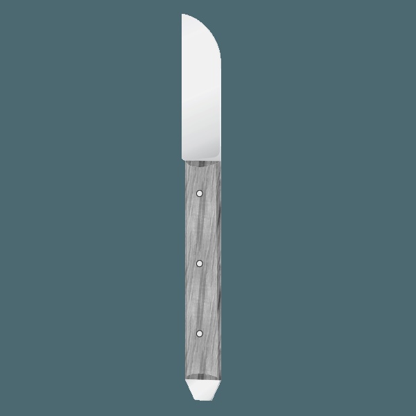 17 cm Plaster Knife with Muffle Opener for Dental Use