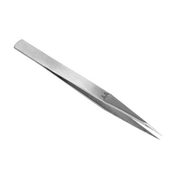 Extra Fine Stainless Steel Tweezers (13 cm)
