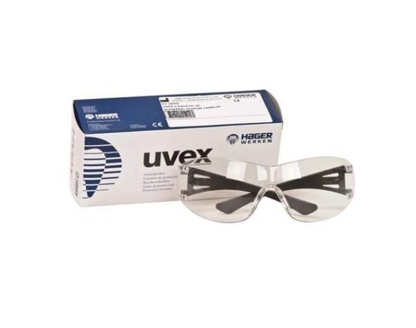 Hager iSpec X Fit: Protective eyewear with clear lenses