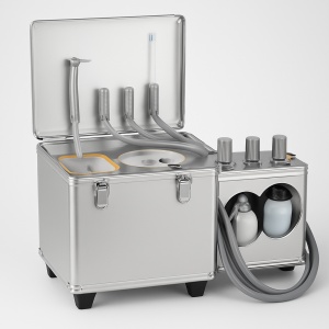 RIXI RX-PD-402 Portable Dental Unit Trolley with Electric Suction