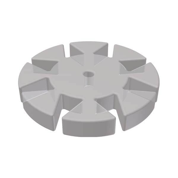 Translucent Safety Memo Discs with 8 Petals, 100 Pieces