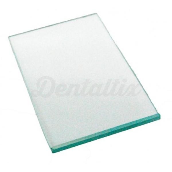 Glass Tile for Mixing Dental Materials 12 x 8 cm