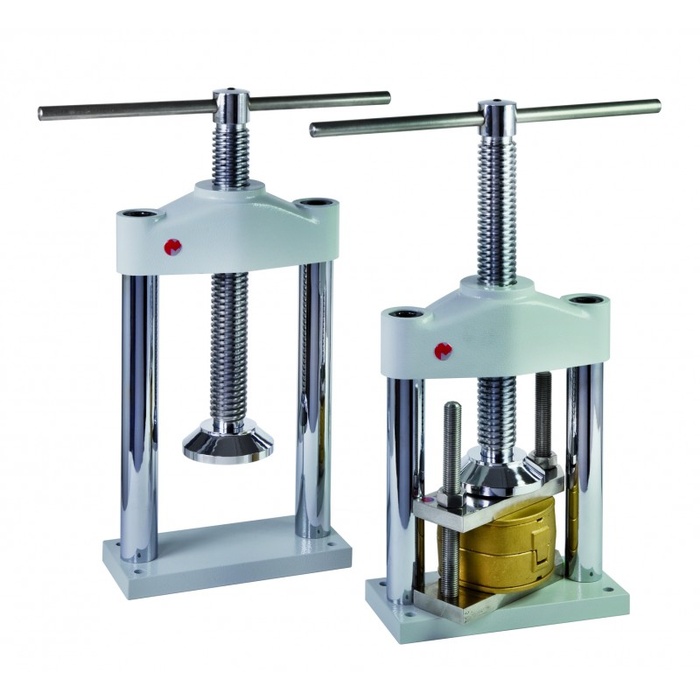 Steel Press for three flasks