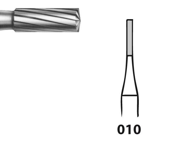 H259.104 Bur. Flat Cylinder PM (5 pcs)
