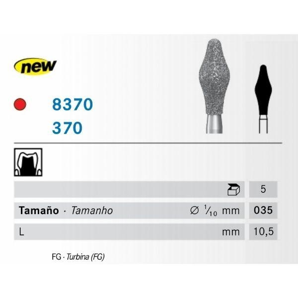 Diamond Bur 370 FG (5 pcs)