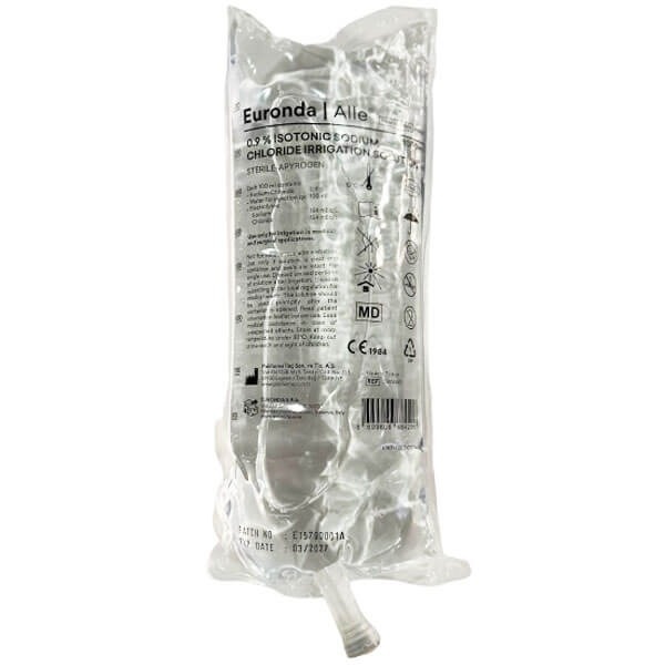 0.9% Sodium Chloride Physiological Saline Solution for Dental Use