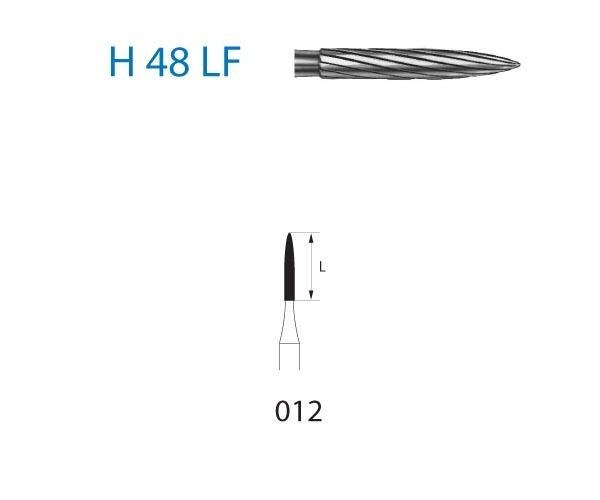H48L.314 Bur. Pointed Conical FG (5 pcs)