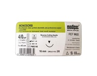 Sutures Monosorb Pda Monofilament 45Cm 3/8 Circ.16Mm