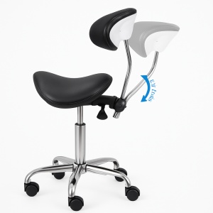 Ergonomic Dental Stool with Backrest