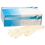 Comfort: Powder-Free Latex Gloves (100 units)