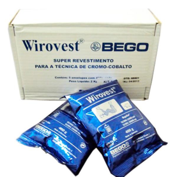 WIROVEST Powder Coating 45x400g for Dental Flasking