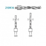 H1 Tungsten Carbide Round Burs, 5 Pieces for Implant Surgery