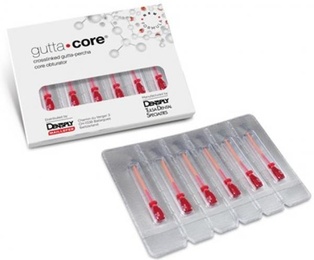 Guttacore Pink Endodontiske Obturatorer med Flettet Gutta-Percha Kerne