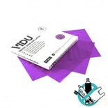 Lilac Latex- and Powder-Free Rubber Dams – 15 Units