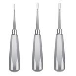 Liquid Steel Luxator Kit for Straight Roots – Precision Dental Extraction Tools