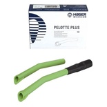 Pelotte Plus: Green Suction Cannulas (10 pcs + adapter)