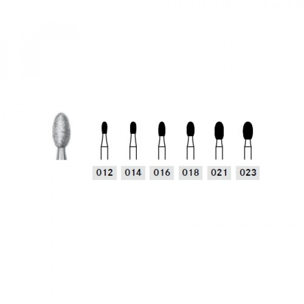 Bur Eggs 379 Diamond for FG (5 pcs)