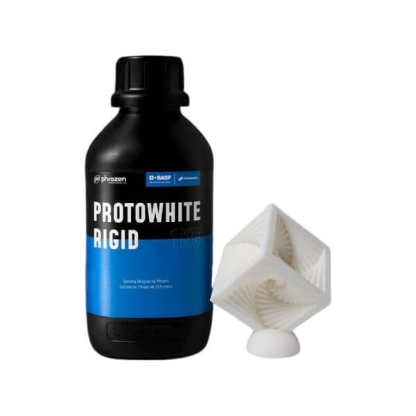 Protowhite Rigid Resin: Rigid Resin for 3D Printing (1 kg)