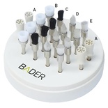 Nylon Prophylaxis Brushes and Polishing Cups, 100 Pieces