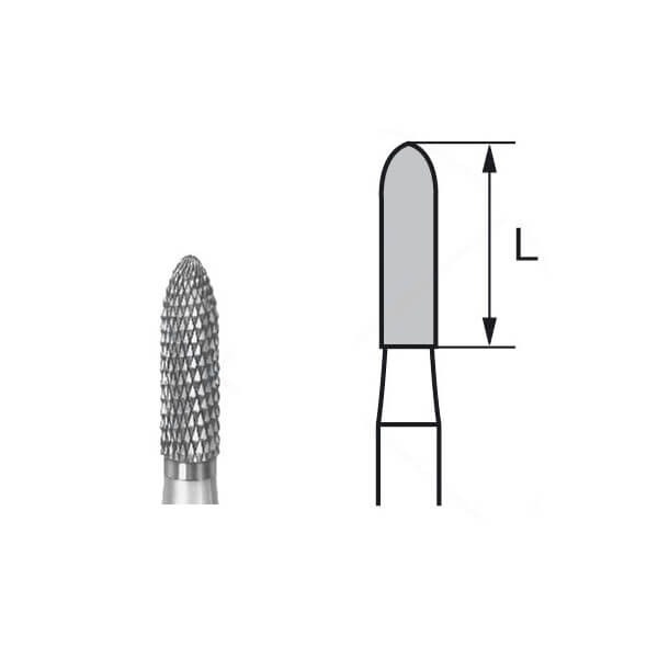 H139DF Metal Surface Roughening End Mills for PM