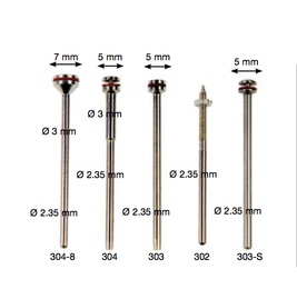 Mandrels for Type 302 and 304 Discs – Pack of 10