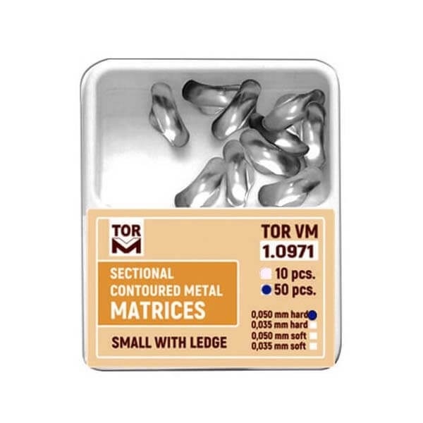 Sectional Contoured Metal Matrix (10 pcs)