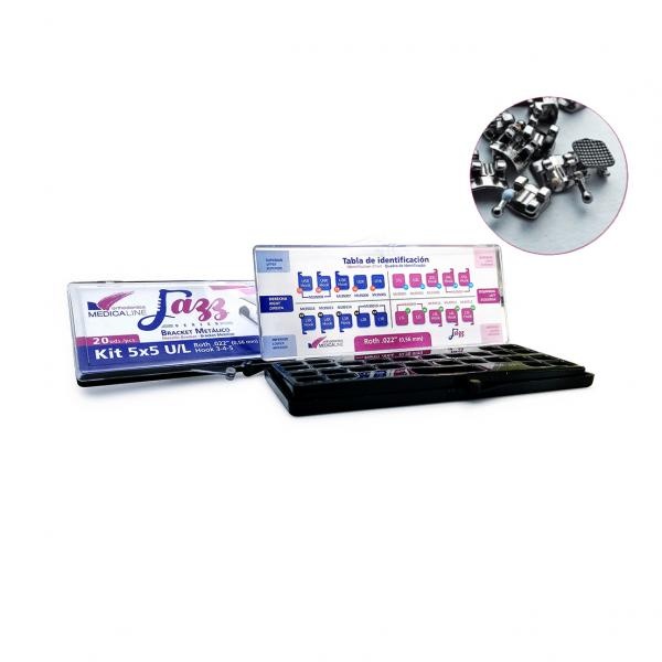 Jazz - ROTH .022" Metal Brackets (Refill 10 pcs)