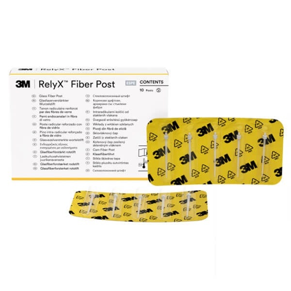 RelyX Fiber Glass Fiber Dental Posts - 10 Units