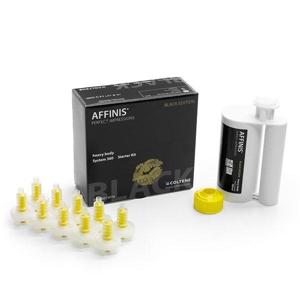 Affinis Black Edition Heavy Body Dental Impression Silicone 2 x 380 ml