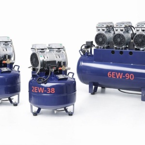 Oil-Free Low Noise Dental Air Compressor for Clinics
