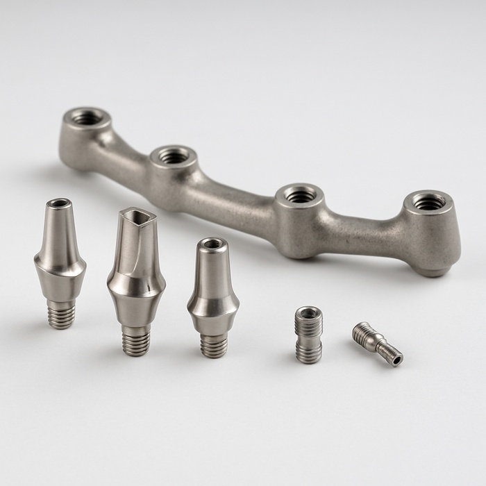 Implant (Semi-Precious, precious) Metal try in(Metal extra)