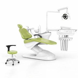 Dental Treatment Chair Unit with LED Sensor Light