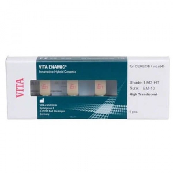 VITA Enamic: Hybrid Ceramic Blocks for Cerec / inLab (5 units)