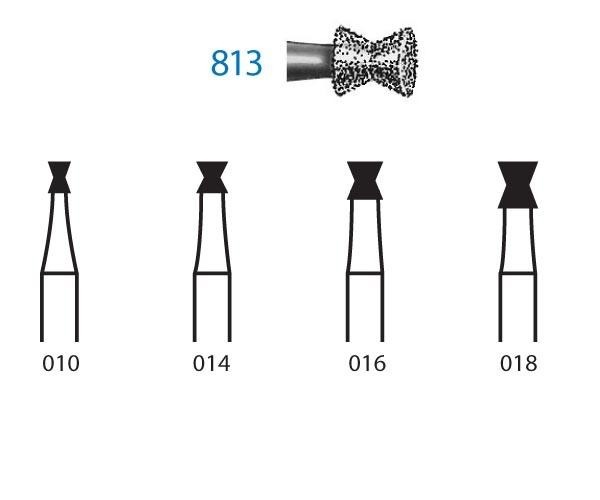 813.314 Burs. Diamond Double Cone FG (5 pcs)