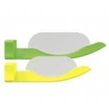 FenderPrime Small Neon Yellow Dental Wedges – 18 Units