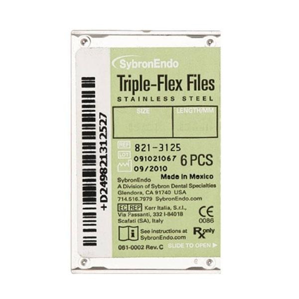 Triple Flex: Endodontic files (6 pcs)