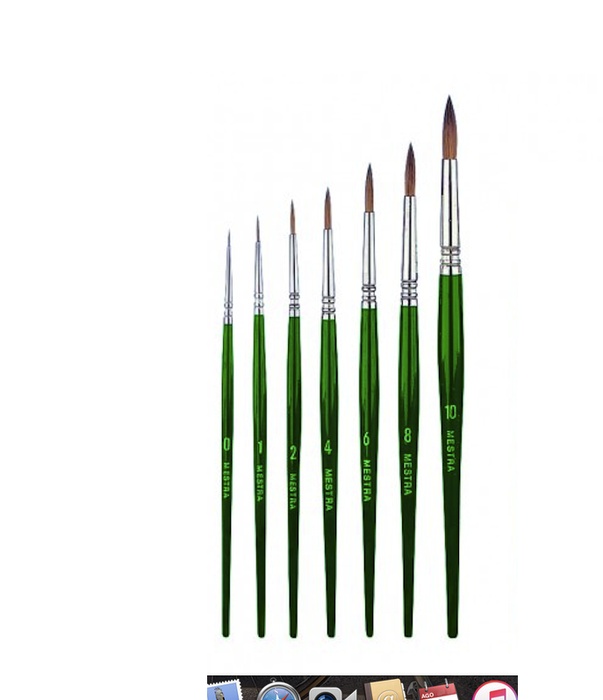 Marta Kolinsky Hair Brush with Round Tip