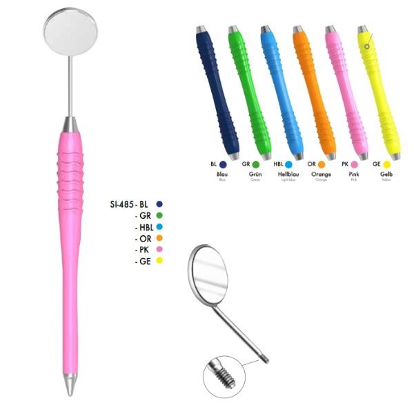 Silicon Color Dental Mirror Handle - Single Unit