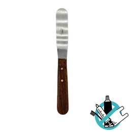 Straight Dental Spatula for Precise Plaster Mixing
